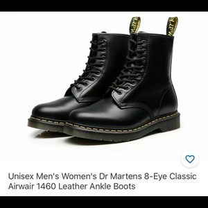 Dr Martens 8-Eye Classic 1460 Leather Ankle Boots